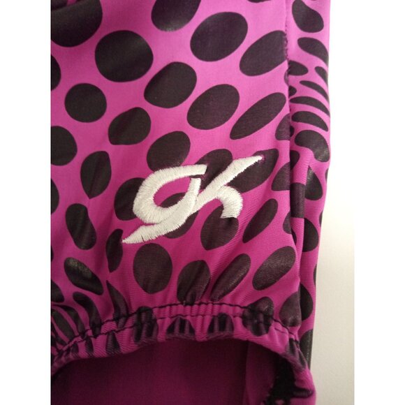 GK Elite Sportswear Pink Black Leotard Adult XS - Picture 4 of 4